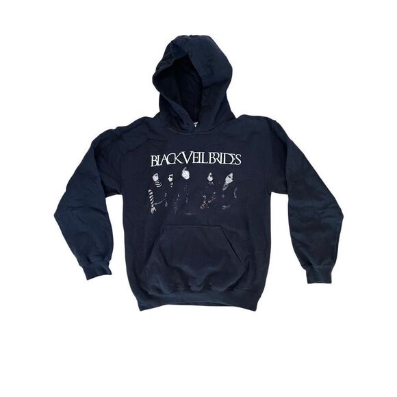 Gildan Other - Vintage Early Black Veil Brides We Stitch These Wounds 2010 Black Hoodie S RARE